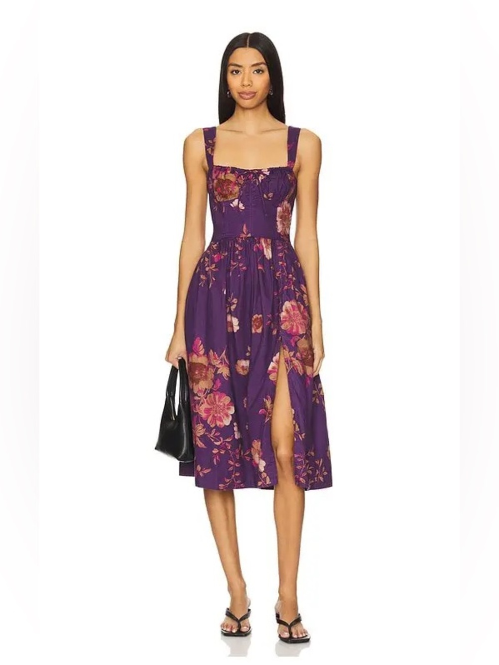 Free People Laters Baby Midi Dress Size L